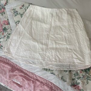 Anthropologie Cream Skirt